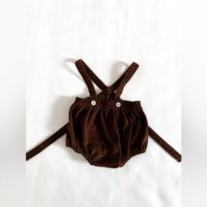 Wild Wawa Maroon/Brown Romper Bloomer 12/18 EUC